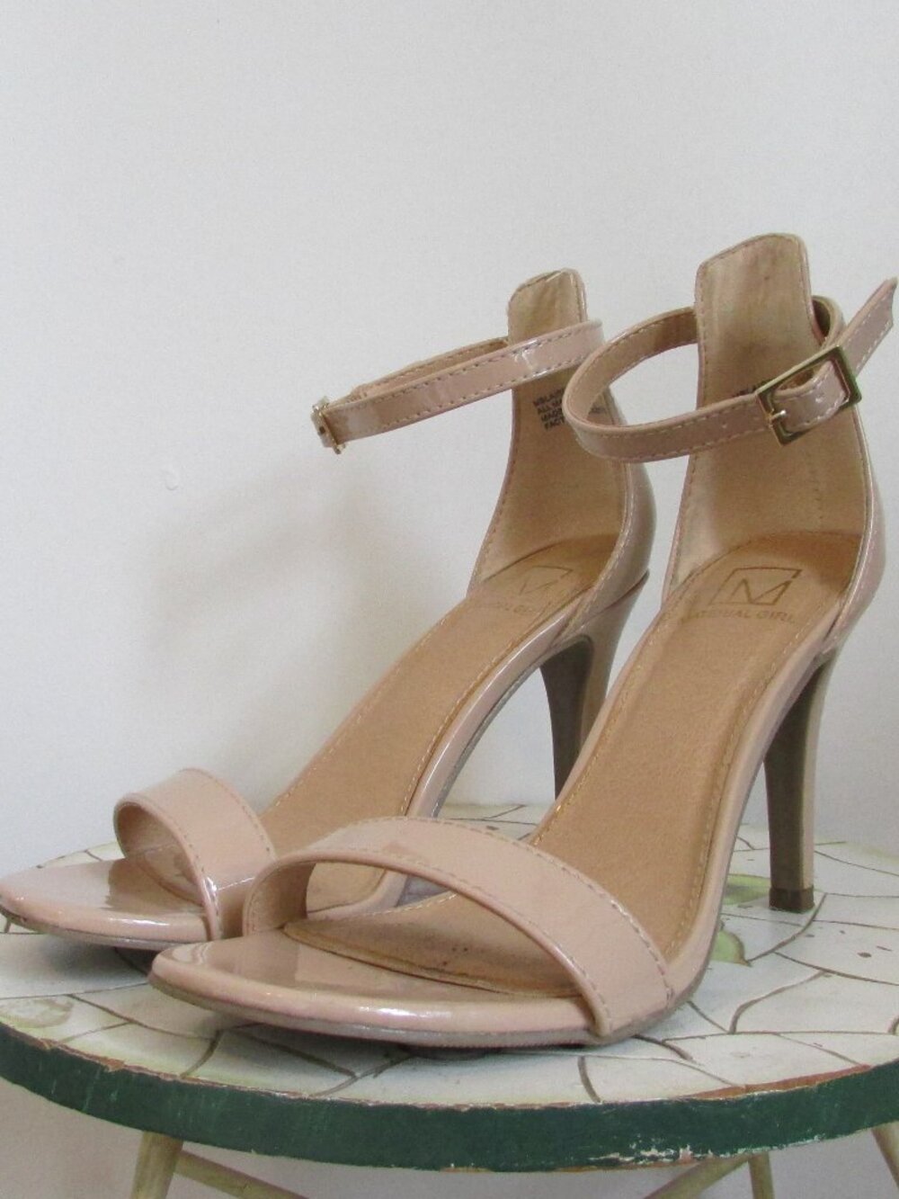 Material Girl Blaire Two Piece Dress Sandals